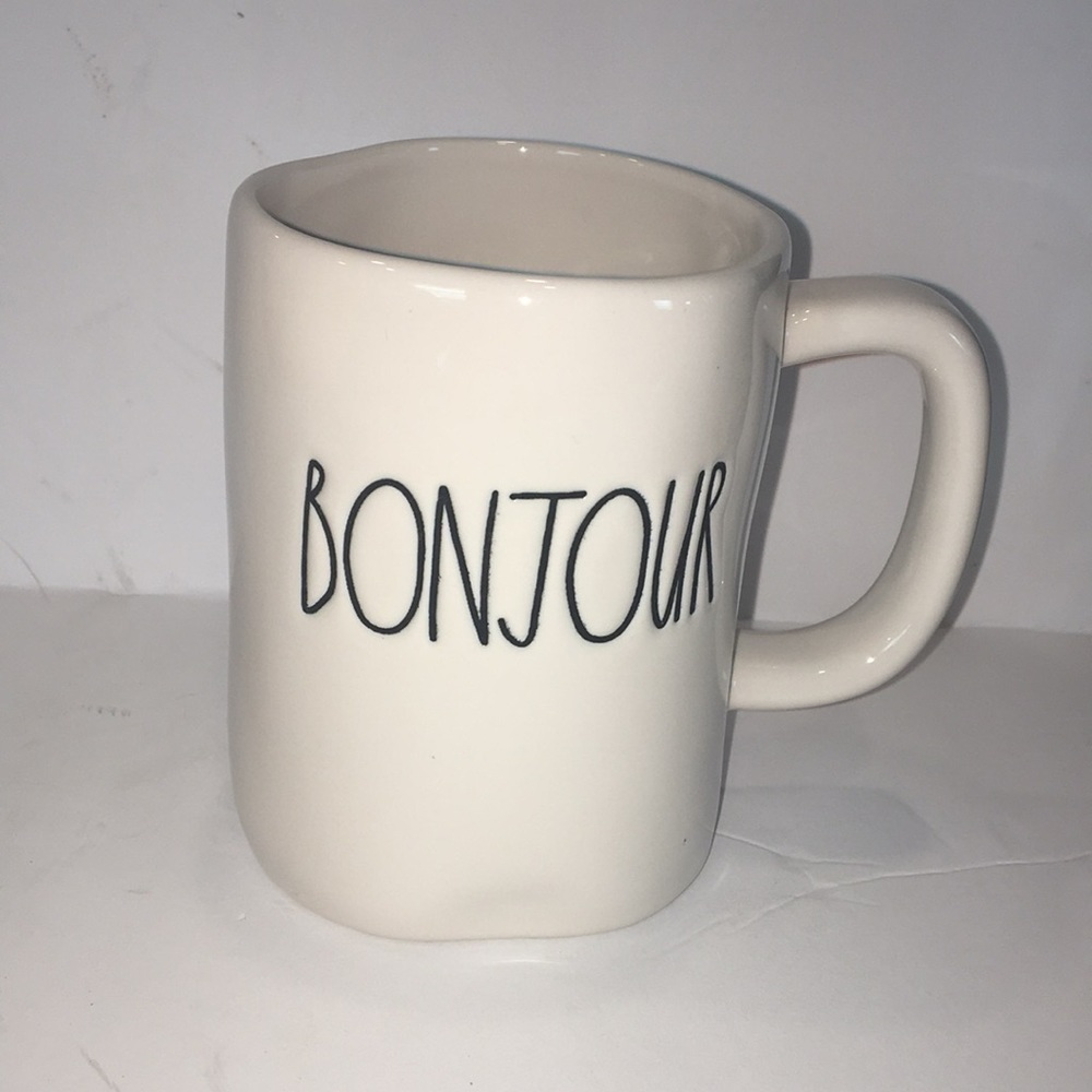 Rae Dunn Artisan Collection by Magenta “Bonjour” Mug